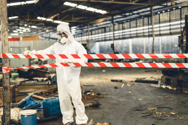 Professional Crime Scene Cleanup technician working in Taylor, NE